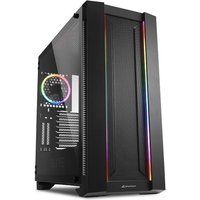 Sharkoon PC Gehäuse Elite Shark CA200M ATX E-ATX schwarz von Sharkoon