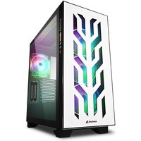 Sharkoon PC Gehäuse Elite Shark CA300T White ATX E-ATX weiß von Sharkoon