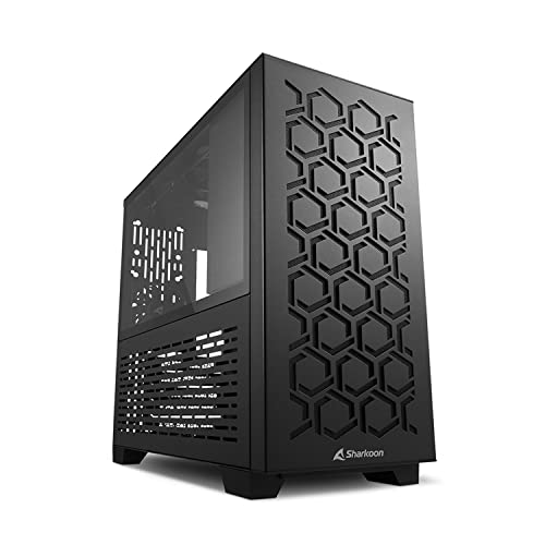 Sharkoon MS-Y1000 Black, Micro-ATX PC Gehäuse von Sharkoon