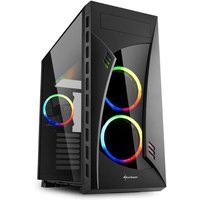 Sharkoon PC Gehäuse NIGHT SHARK ARGB ATX schwarz von Sharkoon