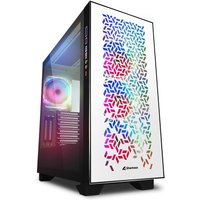 Sharkoon PC Gehäuse Elite Shark CA300H White ATX E-ATX weiß von Sharkoon