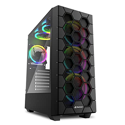 Sharkoon RGB HEX, PC Gehäuse, ATX von Sharkoon