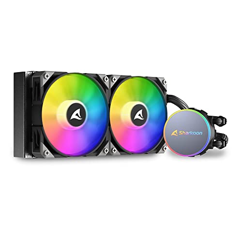 Sharkoon S70 RGB, AIO Wasserkühlung, Typ 240 Sharkoon S70 RGB, AIO Wasserkühlung, Typ 240 von Sharkoon