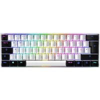 Sharkoon SKILLER SGK50 S4 Gaming Tastatur wh Kailh Brown - DE Layout, Weiß von Sharkoon