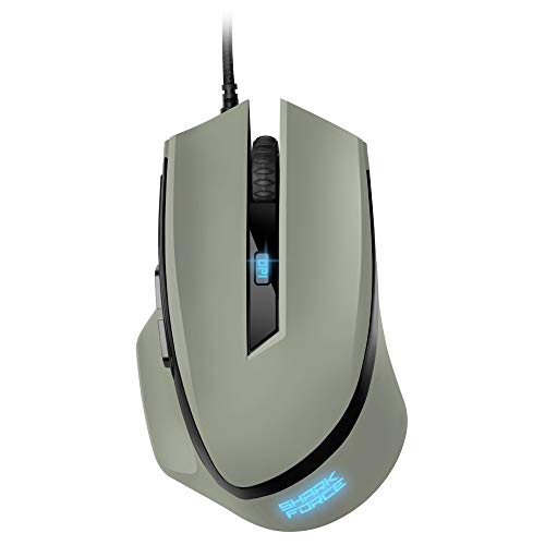 Sharkoon, USB, Shark Force II grau, Gaming Maus, 4044951030453 von Sharkoon