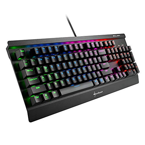 Sharkoon Skiller Mech sgk3 Rot (Red) Tastatur (US-Layout) von Sharkoon