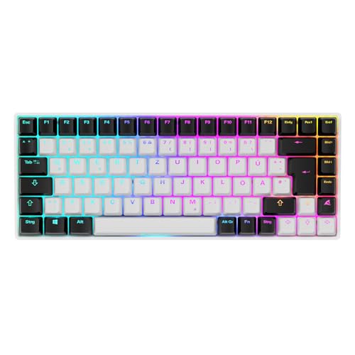 Sharkoon Skiller SGK50 S3 Weiß, RGB Gaming Keyboard, Gateron Red, 75% Layout Sharkoon Skiller SGK50 S3 Weiß, RGB Gaming Keyboard, Gateron Red, 75% Layout von Sharkoon