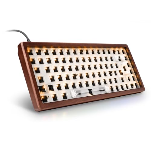 Sharkoon Skiller SGK50 S3 Wood Barebone, RGB Gaming Keyboard von Sharkoon