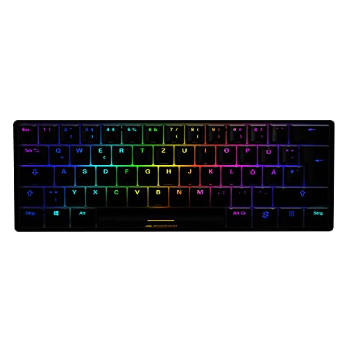 Sharkoon Skiller SGK50 S4 bk Kailh Blue, USB Gaming-Tastatur, schwarz von Sharkoon