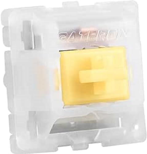 Sharkoon Switch Set Gateron Cap V2 Milky Yellow, 35 Schalter Sharkoon Switch Set Gateron Cap V2 Milky Yellow, 35 Schalter von Sharkoon