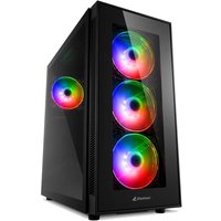Sharkoon PC Gehäuse TG5 Pro RGB ATX schwarz von Sharkoon
