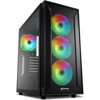 Sharkoon PC Gehäuse TG6M RGB ATX schwarz von Sharkoon