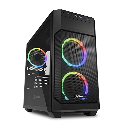 Sharkoon V1000 RGB, mATX Gaming PC Gehäuse von Sharkoon