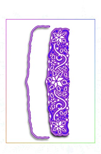Sharon Callis Crafts Stanzformen, Stanzschablone, Metall, groß, Grau von Sharon Callis Crafts