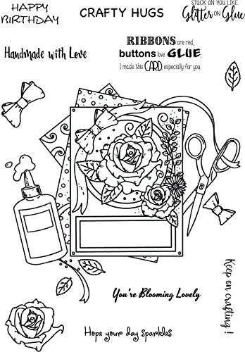 Sharon Callis Crafts Transparente Stempel, Polymer, A6 von Sharon Callis Crafts