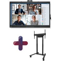 NEC MultiSync WD551 Windows Collaboration Display 138,8 cm 55 Zoll inkl. Neomounts FL55-875BL1 motorischer Rollwagen von Sharp NEC Display Solutions