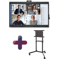 NEC MultiSync WD551 Windows Collaboration Display 138,8 cm 55 Zoll inkl. Neomounts NS-M1250BLACK Rollwagen von Sharp NEC Display Solutions