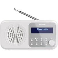 [NEUWERTIG] Sharp Dab+/Fm Radio Empfänger Hauptgerät Usb Bluetooth Weiß B-Ware von Sharp