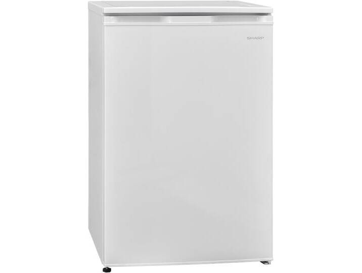 SHARP Table Top Kühlschrank SJ-UD121T2 , D (A-G), silber (weiß), Rechtsanschlag, Kühlschränke von Sharp