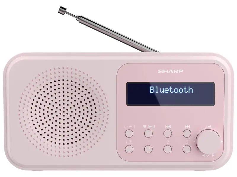 Sharp Dab+/Fm Radio Empfänger Digitalradio Bluetooth Usb Rosa B-Ware Sharp Dab+/Fm Radio Empfänger Digitalradio Bluetooth Usb Rosa B-Ware von Sharp