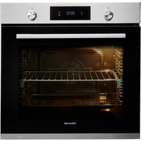 Sharp Einbaubackofen "K-71P28INM-EU", mit Vollauszug, Pyrolyse-Selbstreinigung, Pyrolytische Reinigung von Sharp