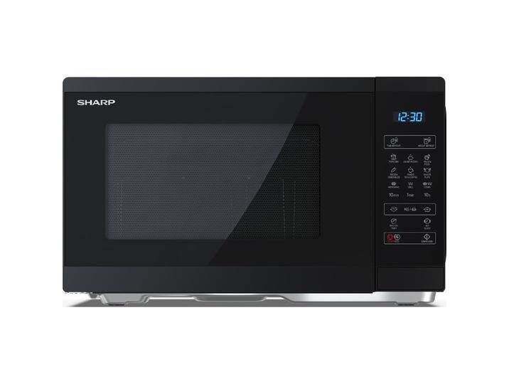 Sharp Microwave Oven with Grill YC-MG252AE-B Free standing 25 L 900 W Grill Black, Mikrowelle, Schwarz von Sharp