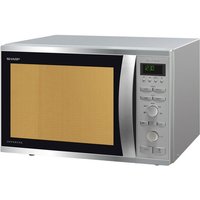 Mikrowelle + grill 40l 1050w edelstahl Sharp r941stw von Sharp