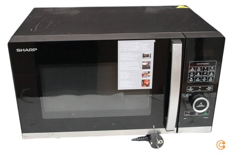 Sharp Mikrowelle Grill 23 L Led Yc Qg234 Ae B 900 W Küchengerät Siehe Text/Foto C-Ware von Sharp
