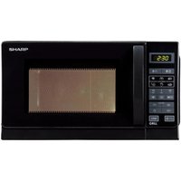 Sharp R 642BKW Mikrowelle Grill Schwarz 20 Liter von Sharp
