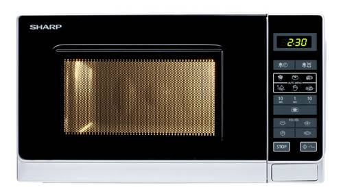 Sharp R242INW Mikrowelle Silber 800W Sharp R242INW Mikrowelle Silber 800W von Sharp