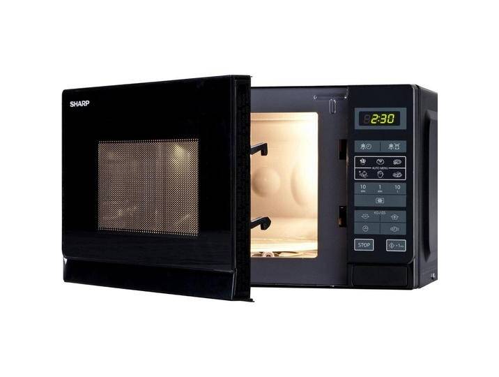 Sharp R242bkw, Mikrowelle, Schwarz von Sharp