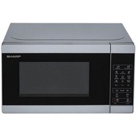 Sharp YC-MG02ES 20L 800W/Grill/Touch Silver von Sharp