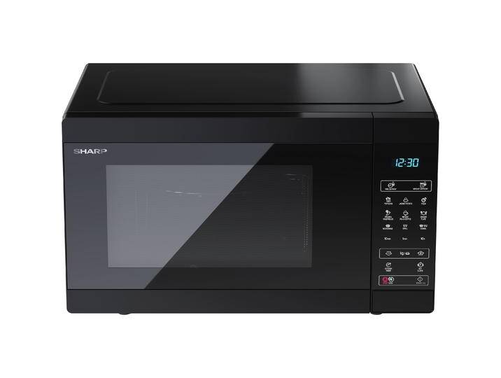 Sharp YC-MG81E-B Mikrowellenherd Flache Oberfläche Mikrowelle mit Grill 28 L 900 W Schwarz, Mikrowelle, Schwarz Sharp YC-MG81E-B Mikrowellenherd Flache Oberfläche Mikrowelle mit Grill 28 L 900 W Schwarz, Mikrowelle, Schwarz von Sharp