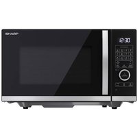 Sharp YC-QC254AE-B Mikrowelle Schwarz 900W von Sharp
