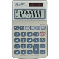 Sharp Taschenrechner EL-240SA lichtgrau von Sharp