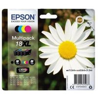 Tintenpatrone Originalzubehör 18XL ca. 470 Seiten schwarz ca. 3 x 450 Seiten farbig schwarz mehrfarbig 4 St./Pack. von Brother