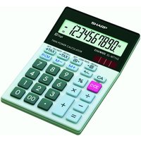 Sharp Tischrechner EL-M711G lichtgrau/schwarz von Sharp