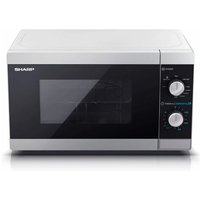 Sharp - YC-MG01E-S Mikrowelle Arbeitsfläche Kombi-Mikrowelle 20 l 800 w Schwarz, Grau von Sharp