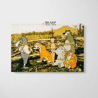 Banksy Leinwand Save Or Delete Graffiti Wandkunst Street Art Groß Pop Kultur Banksy Leinwand Save Or Delete Graffiti Wandkunst Street Art Groß Pop Kultur von SharpWallArts