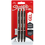 Sharpie Retractable Gel Pen 0.7 mm Schwarz 3er-Pack von Sharpie