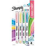 Sharpie Textmarker S-Note Farbig Sortiert Nicht Permanent Farbig 4 Stück von Sharpie