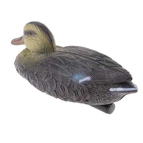 Sharplace Riesen Figur Dekoration Vogelscheuche schlauer Vogel, Stockente, 26x 11x 10cm von Sharplace