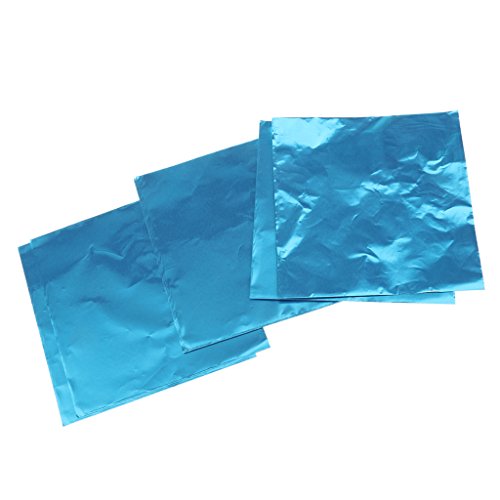 Sharplace 100stk Alufolie Folie Packung Wrapper für Backen Party Süßigkeit, blau Sharplace 100stk Alufolie Folie Packung Wrapper für Backen Party Süßigkeit, blau von Sharplace