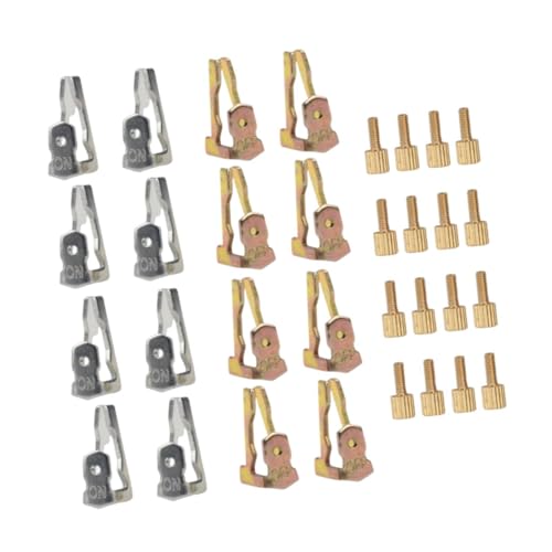 Sharplace 16-teiliges Zeitschalter-Ersatzauslöser-Kit 156T1978A zu installierende Timer-Teilekomponenten Hochleistungs-Wählauslöser, Gold Aus Silber An von Sharplace