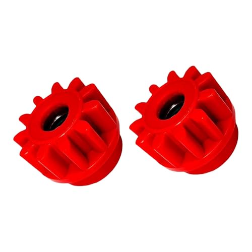 Sharplace 2 Stück Bucket Gear, einfache Installation Pedal Broom Bearing Gears Kettenräder, Rot Sharplace 2 Stück Bucket Gear, einfache Installation Pedal Broom Bearing Gears Kettenräder, Rot von Sharplace