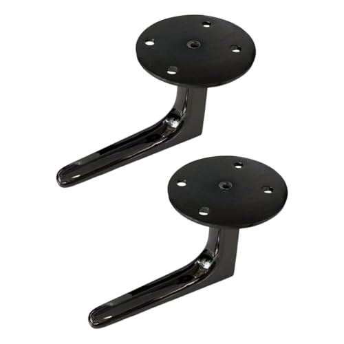 Sharplace 2 Stück Möbelbeine, Füße aus Aluminiumlegierung, Unterstützung für moderne Mehrzweckmöbel, einfache Installation, robuste DIY-Premium-Couchbeine, 12,9 von Sharplace