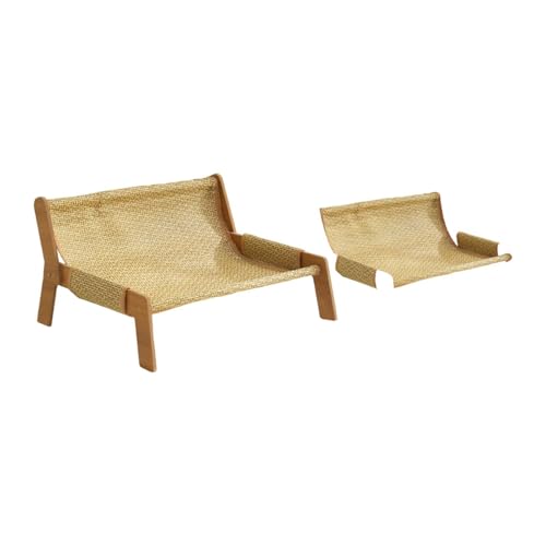 Sharplace 2-in-1-Katzenkratzbaum, Liege, Couch, Möbelschutz, Zubehör für Katzen zum Schlafen und Spielen, bequem, 52 x 44 x 29 cm, Kätzchenspielzeug, Kühlkissen Sharplace 2-in-1-Katzenkratzbaum, Liege, Couch, Möbelschutz, Zubehör für Katzen zum Schlafen und Spielen, bequem, 52 x 44 x 29 cm, Kätzchenspielzeug, Kühlkissen von Sharplace