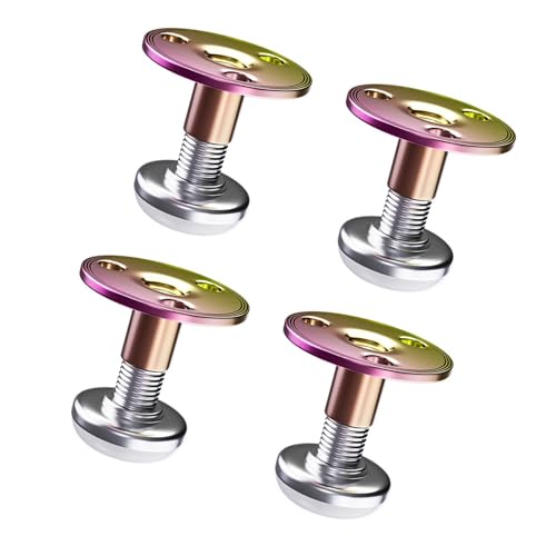 Sharplace 4 Stück Gewinde Bettrahmen Kopfteil Stopper Schränke Zimmer Einfache Installation Sofas Betten Nachttisch Anti Werkzeug Silber, 38 Mm bis 46 Mm von Sharplace