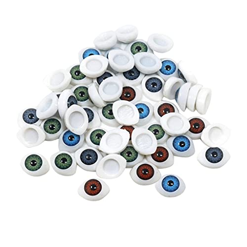 Sharplace 60er Set Hohle Teddyaugen Sicherheitsaugen Puppenaugen zum Basteln von Sharplace