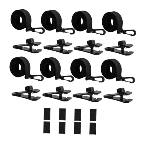 Sharplace 8X Pool Solar Cover Reel Befestigungssatz Reel Straps 8 Touch Fastener Zubehör Swimming Pool Solar Cover Straps von Sharplace